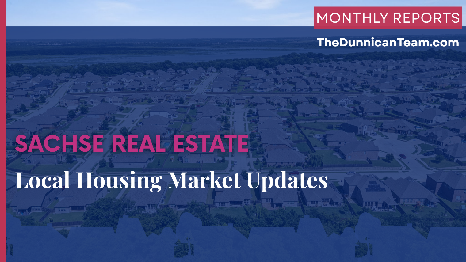 Sachse TX housing market update — monthly home prices, inventory trends, and market conditions from NTREIS MLS data