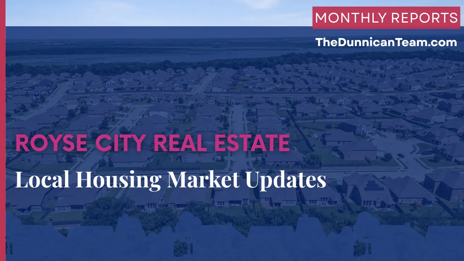 Royse City TX housing market update — monthly home prices, inventory trends, and market conditions from NTREIS MLS data
