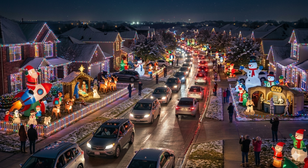 There's something truly magical about the holidays in dfw.