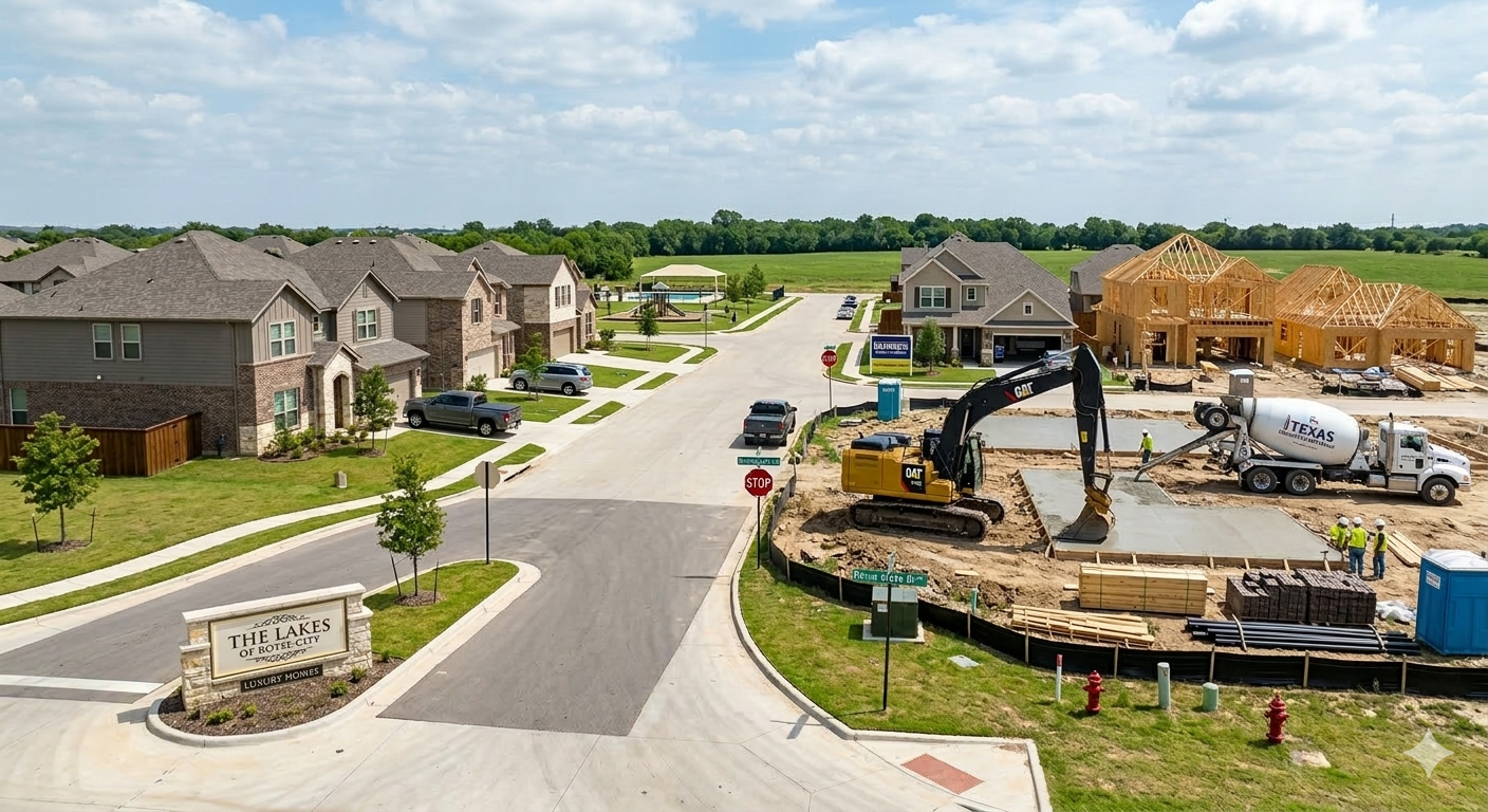new construction vs. resale homes in royse city tx
